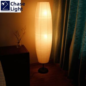 ZUOLEJIA | Nordic Style Minimalist Creative Luxurious LED Floor Lamp Paper Shade