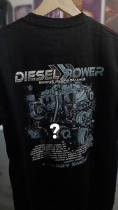 Kaos Diesel Power Engine Turbo Machine Happy Smoke Baju Distro Mobil Racing Disel Gank Cumi Darat Tshirt Otomotif
