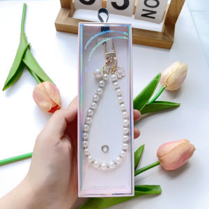 Gaoleduo Original DIY Luxury Camellia Pearl Diamond Phone Chain Womens Bracelet Rope Durable High End Fashion Digital Accessory