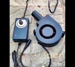 2PCS Blower Kalan 220v Dc 12v Blower Fan With SpeedControl Air Portable Blower Stove Cabinet Car Seat SmokeBlower Machine 6000rpm Powered Fan for Diy CoolingVentilation Exha Brushless WHOLE Set Oil Use