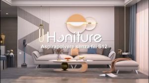 Máy Hút Bụi Cầm Tay Không Dây HONITURE S12 Đa Năng Công Suất 400W/33Kpa Sử Dụng Max 55 phút/12L Màn Hình Cảm Ứng LCD - Chính hãng bảo hành 24 tháng