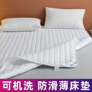 Modern Simple Hotel Mattress Soft Pad Thin Protection Anti-Slip Student Dormitory Bedding Polyester Fiber Washable Bed Mat