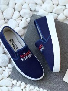 Comfortable Thick Bottom Womens Shoes Beijing Cloth Shoes Fashionable Slip-On Anti-Slip Korean Style Sports Low Cut Single Shoes