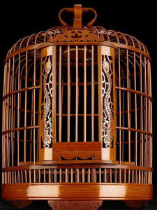 Handmade Large Size Bamboo Parrot Cage Premium Quality Canaries Budgerigar Special Use Full Set Home Use Bird Cage