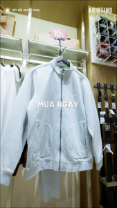 Áo Khoác Nam Aristino Cổ Stand Bo Tròn Tối Giản Dáng Regular Fit Thời Trang Nam Cao Cấp AJK001EDP01