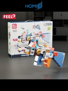 Theme Adventure Series Building Blocks-Creative DIY Large Particle Educational Kids Toy Set(3+Years)