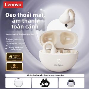 Lenovo | Tai Nghe Không Dây LP25 Công Nghệ Truyền Âm Qua Xương Kết Nối Bluetooth 5.3 Dạng Kẹp Tai Thời Lượng Pin Dài Trợ Cấp Chính Phủ Dành Cho Thể Thao Chạy Bộ