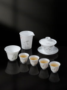 JINGDEZHEN | Hand-painted Household Tea Set