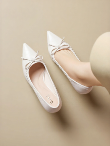 Josiny | Party & Wedding High Heel Shoes Pointed Toe Shallow Mouth Thin Heel with Rhinestones