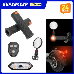 LED Turn Signal for Xiaomi M365 1S Pro 2 Mi3 Mi4 4Pro 4Lite Mi5 Left Right Handle Grip Wireless Remote Taillight USB Lamp Parts