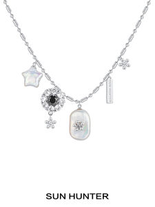Sanheng Sun Hunter [Island Reply] Original Star Natural Baroque Pearl Necklace Accessible Luxury Clavicle Chain