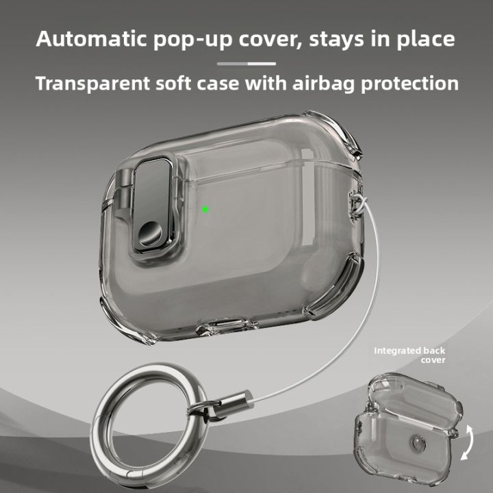 YOUSIDUN Transparent Universal Case for AirPods Pro AirPods