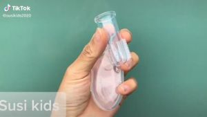 Rơ lưỡi xỏ ngón silicon siêu mềm - Có hộp đựng an toàn