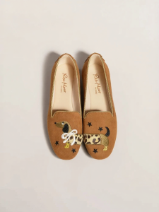 REEMOOR | New Style Embroidered Dobby Shoes Women