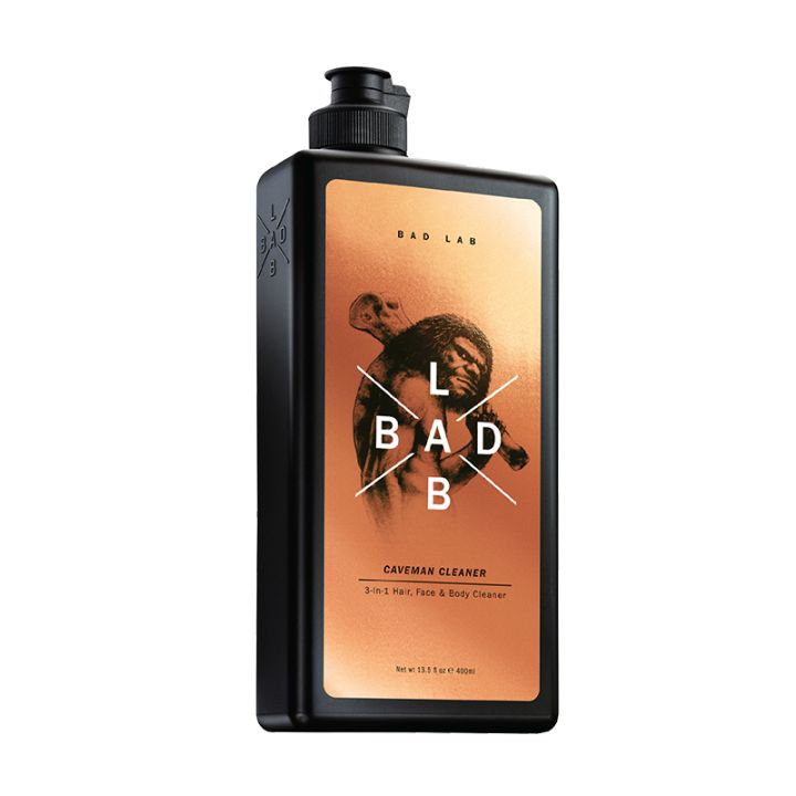 Bad Lab Caveman Cleaner 3 in 1 Hair Face and Body 400ml Lazada