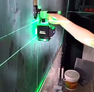 👍🏻👍🏻NERE 8/16 laser line level Self-Leveling 360° Adjustable Rotary Horizontal High-precision Strong Light Thin-line lazer light level Meter Green Light Infrared Ray laser measuring tape Tool leveling laser 雷射水平仪 水平仪绿光