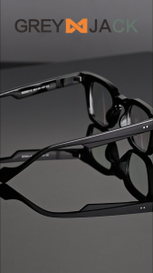 Grey Jack Kacamata Antiradiasi Blueray TR+Acetate Model Kotak Ringan Stylish Pria Wanita Bisa Lensa Minus Antiradiasi Blueray Bluecromic SZ2001