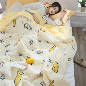 Ultraman Cartoon Summer Washed Cotton Summer Quilt Summer Blanket Airable Cover Childrens Thin Quilt Dormitory Single Person Double Quilt