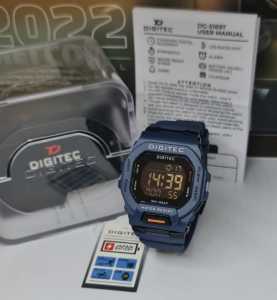 Jam Tangan Pria Original Digitec 5169 Digital Karet Rubber Mewah Fashion Cowok Kekinian Keren Elegan