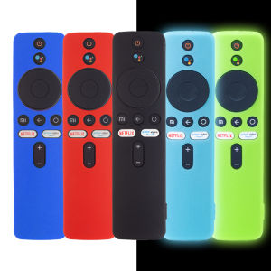 Luminous Case For Xiaomi Mi TV Box S Remote Control Cover Silicone Soft Shockproof Protector Shell for Mi TV Stick 1080P