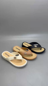 Divine Shoes [Size 37-40] 7008-1 Sandal Wanita Sandal Jepit Karet Jelly Empuk Lentur