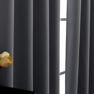 ผ้าม่านหน้าต่าง 180*250  ผ้าม่านกันแสงยูวี ม่านตาไก่ ติดตั้งง่าย พร้อมส่ง ผ้าม่านราคาถูก