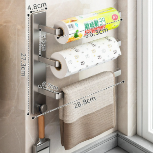 youqin | Wall Mounted Standing Paper Holder