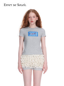 Vintage Printed Crew Neck T-shirt
