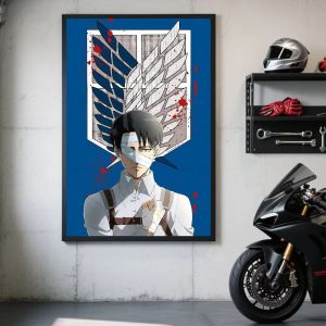 Bandai | Pintura de Diamantes Anime A-Attack on Titan Levi Ackerman Mosaico de Diamantes Arte Hecho a Mano Regalo Creativo Exquisito