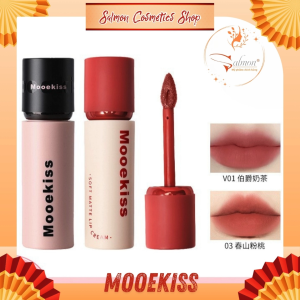 Son Môi Son Kem Bùn Lì Mooekiss Nắp Đỏ Mềm Mịn Như Nhung Bền Màu Hottrend Nội Địa Trung-Mei Beauty