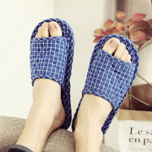 Dép Vải Lót Đế Bằng Phong Cách Châu Âu Mới Cho Sàn Gỗ Và Gạch Trong Nhà Mùa Xuân Thu Đông Nữ Gia Đình Thoải Mái