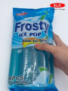 H&Y HEALTHY & YOUNG Premium Frosty Ice Pop Bubblegum Flavor 8pcs/pack 720g