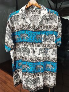 (คละลาย สำหรับคนไม่เลือกลายครับ) 🔥พร้อมส่ง-มีไซส์ใหญ่ งานตัดเย็บที่ไทย เสื้อเชิ้ตลายช้างผ้าสปัน ใส่ได้ทั้งหญิงและชาย ใส่สบายต้อนรับหน้าร้อน