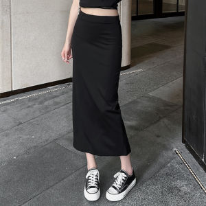 Váy Midi Cạp Cao Cho Nữ Mùa Hè 2025 Váy Dài Vừa Phải Mới Váy Chữ a Cạp Cao Có Khóa Kéo Váy Ngắn Không Tay