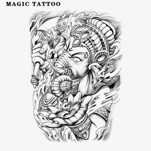 SAI MAGIC TATTOO 478 Lasts To 2 Weeks Tattoo Sticker Waterproof Long Lasting Temporary Fake Tattoo 18CM×11CM