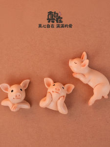 Creative 3D Pig Switch Wall Stickers Resin Decorations Bedroom Living Room Animal Shaped Home Decorations Plug in Resin Ornaments