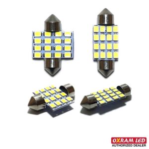 12V 16 LED READING LIGHT WHITE Car Interior Dome Light Indoor Boot Trunk Bonnet Room COB SMD Lamp Lampu Dalam Kereta 汽车阅读灯后备箱灯车牌灯