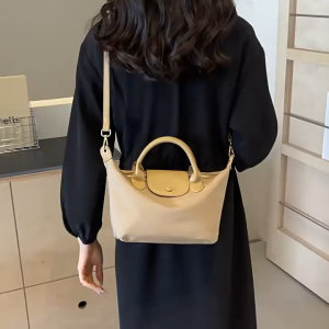 SG STOCK Ayuqi® Nylon Shoulder Crossbody Bag Color-blocked Dumpling Bag Women Bags Tote