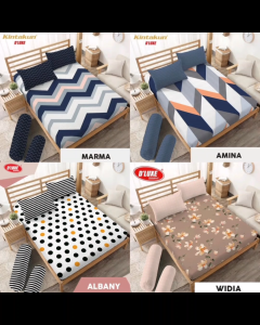BEST SELLER SEPRAI MOTIF BUNGA BAHAN KATUN EMBOS UKURAN 180X200 HARGA TERJANGKAU