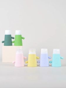 Botol Travel Flip Kaktus Silikon 90ml