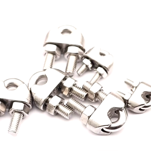 50Pcs M5 Wire Rope Clip / Clamp Kuku Macan / Klem Penjepit Seling Kabel