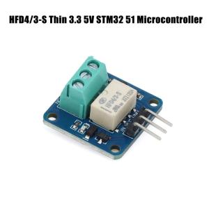 EELHOE | 3.3V 5V HFD4/3-S Ultra Thin Relay Module Sensitive Trigger Fits STM32 51 Microcontroller for IoT Device Prototyping