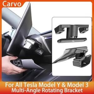 Screen Rotating Bracket for Tesla 2017-2024 Model Y Model 3 Swivel Mount Highland Display Rotating Kit Monitor Rotate Holder