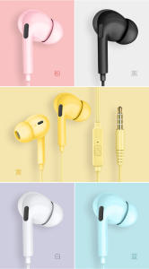 Headset U82 Macaron Xtra BASS Stereo Music & Gaming Daily Earphone with Microphone Original