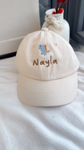 Custom Embroidered Hats with Icons Baseball Caps - Kids Velcro Strap Caps