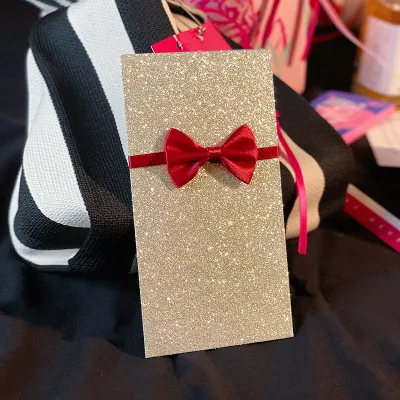 High-End Artistic Red Envelope Festive Birthday Wedding Bridesmaid Gift Money Holder Friend Korean Style Butterfly Knot