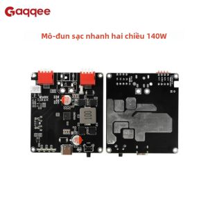 Mô-đun Sạc Nhanh 140W Bảng Sạc Pin Lithium 2-6S Với Khả Năng Điều Khiển Nhiệt Độ Tự Động IP2366 Sạc Hai Chiều