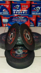 RAM Mata Gerinda Batu Potong Besi 4 Inch 1.0mm Original Thin Cut Off Wheels 105mm x 1.0mm x 16mm Cocok Mesin Gerinda Tangan 4"