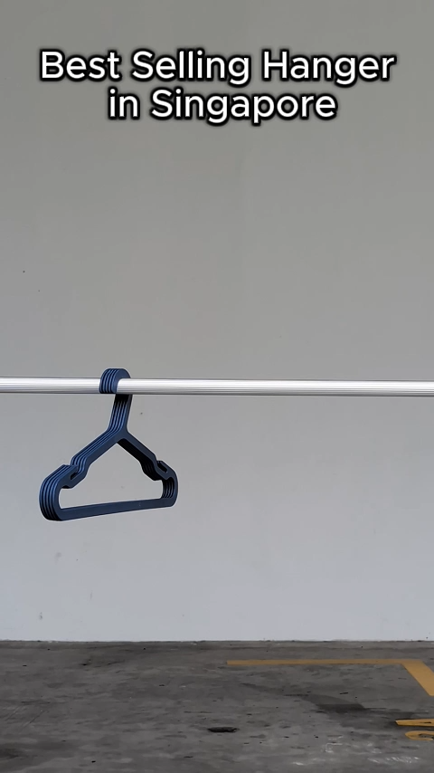 Modern Minimalist Plastic Hanger 42CM Adults Hanger Kids Hanger Premium Quality Plastic Hanger