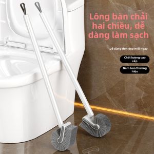 Cọ Toilet Tay Dài Đạt Tất Cả Các Góc Cho Sử Dụng Tại Nhà